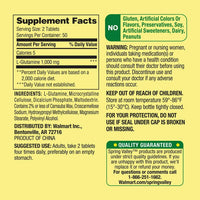 Spring Valley L-Glutamine Tablets Dietary Supplements, 500 mg, 100 Count EasyOptionXY LLC