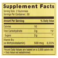 Spring Valley Non GMO Vitamin B12 Vegetarian Gummies, Raspberry, 500 mcg, 100 Count EasyOptionXY LLC