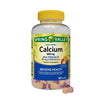 Spring Valley Calcium 500 mg plus Vitamin D 25 mcg Bone Health Dietary Supplement Gummies, 100 Count EasyOptionXY LLC