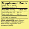 Spring Valley Acetyl L-Carnitine HCI 400 mg + Alpha Lipoic Acid 200 mg Capsules, 50 Count EasyOptionXY LLC