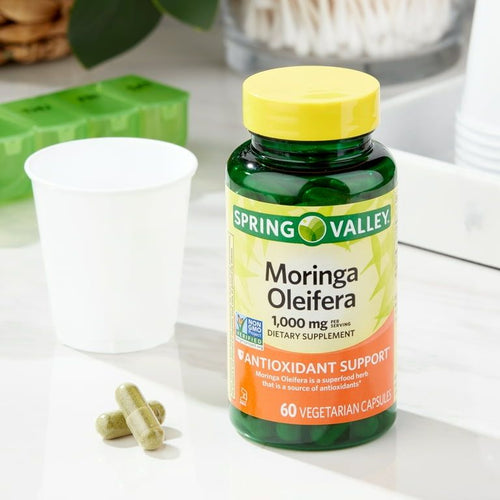 Spring Valley Moringa Oleifera, Dietary Supplement, Capsule, 1,000 mg, 60 Count EasyOptionXY LLC