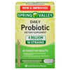 Spring Valley Daily Probiotic Dietary Supplement, 30 Vegetarian Capsules EasyOptionXY LLC