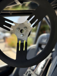 MOJAB 13" Aluminum Steering Wheel – 3-Bolt Pattern (Extended coating spokes) MOJAB OFFROAD