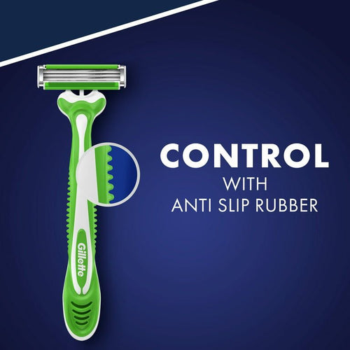 Gillette Sensor3 Sensitive Men's Disposable Razor, 4 Razors EasyOptionXY LLC