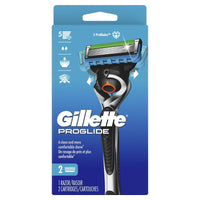 Gillette ProGlide Men's Razor Handle + 2 Blade Refills, Multi-Color EasyOptionXY LLC