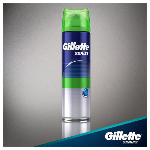 Gillette Series Soothing Shave Gel for Men with Aloe Vera, Twin Pack, 14 oz EasyOptionXY LLC