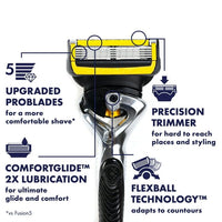 Gillette ProGlide Shield Men's Razor Handle + 2 Blade Refills, Silver EasyOptionXY LLC