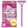 Daisy Gillette Disposable Razors for Women, 2-Bladed, 18 Count, Pink EasyOptionXY LLC