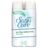 Gillette Satin Care Ultra Sensitive Women's Shave Gel, Fragrance Free, 14 oz EasyOptionXY LLC