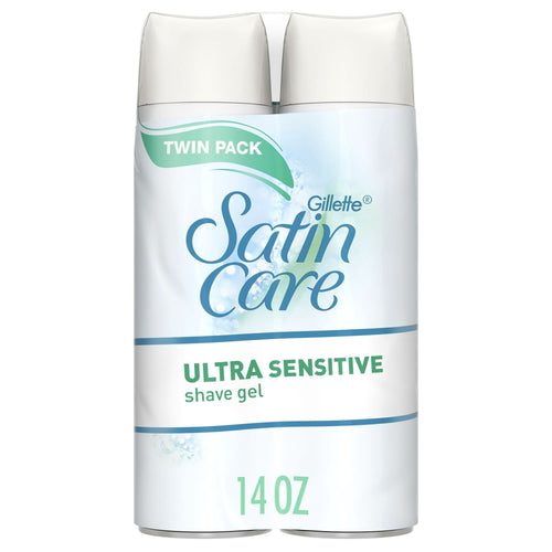 Gillette Satin Care Ultra Sensitive Women's Shave Gel, Fragrance Free, 14 oz EasyOptionXY LLC
