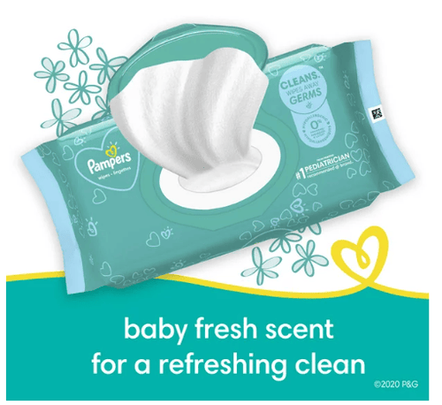 Pampers Baby Wipes Baby Fresh; 216 Count EasyOptionXY LLC