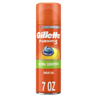 Gillette Fusion Ultra Sensitive Shave Gel for Men, Fragrance Free, 7 oz EasyOptionXY LLC