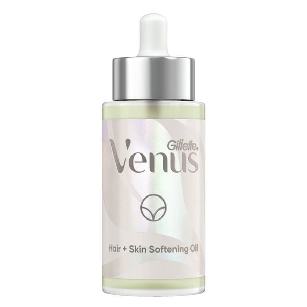 Gillette Venus for Pubic Hair and All Skin Types, Softening Oil, 1 oz, White EasyOptionXY LLC