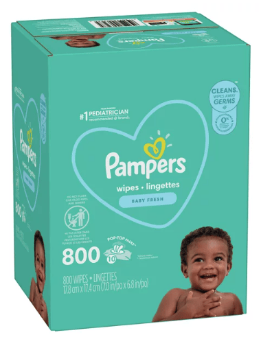 Pampers Baby Wipes Baby Fresh; 800 Count EasyOptionXY LLC