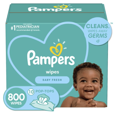 Pampers Baby Wipes Baby Fresh; 800 Count EasyOptionXY LLC