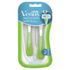 Gillette Venus Extra Smooth Green Disposable Women's Razors, 2 Count EasyOptionXY LLC