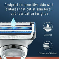 King C. Gillette Neck Razor Handle and 2 Blade Refills EasyOptionXY LLC