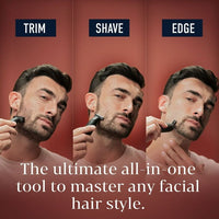 King C. Gillette Men's Style Master Cordless Electric Stubble Trimmer with 4D Blade EasyOptionXY LLC