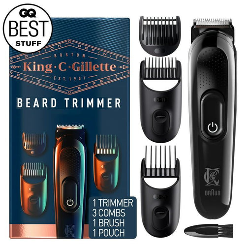 King C. Gillette Cordless Beard Trimmer for Men, Rechargeable EasyOptionXY LLC