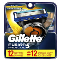 Gillette Fusion5 ProGlide Men's Razor Blades 12 Refills EasyOptionXY LLC