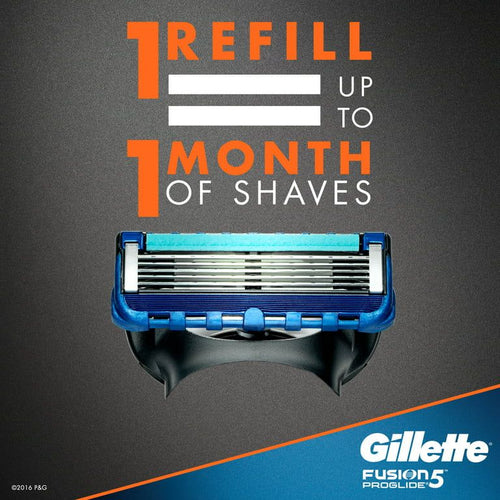 Gillette Fusion5 ProGlide Men's Razor Blades 12 Refills EasyOptionXY LLC