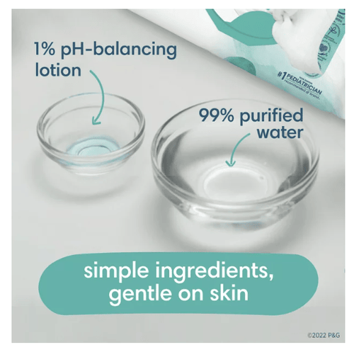 Pampers Aqua Pure Sensitive Baby Wipes; 448 Count EasyOptionXY LLC