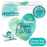 Pampers Aqua Pure Sensitive Baby Wipes; 448 Count EasyOptionXY LLC