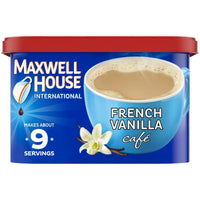 Maxwell House International French Vanilla Cafe Beverage Mix, 8.4 oz Canister EasyOptionXY LLC