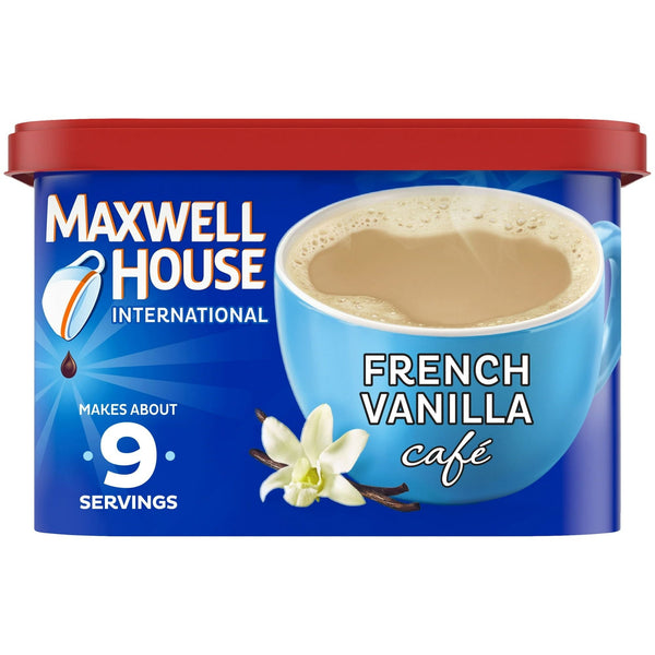 Maxwell House International French Vanilla Cafe Beverage Mix, 8.4 oz Canister EasyOptionXY LLC