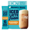 Maxwell House Iced Caramel Latte with Foam Instant Coffee Drink Mix, 5.82 oz, 6 Packets EasyOptionXY LLC