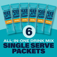 Maxwell House Iced Caramel Latte with Foam Instant Coffee Drink Mix, 5.82 oz, 6 Packets EasyOptionXY LLC