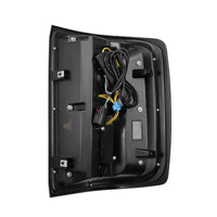 AlphaRex 14-18 Chevrolet Silverado 1500 / 15-19 Silverado 2500HD/3500HD / 15-19 GMC Sierra 3500HD Dually LUXX-Series LED Tail Lights Black OffRoadUSA.com