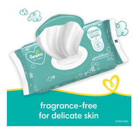 Pampers Baby Wipes; Fragrance Free; 216 Count EasyOptionXY LLC