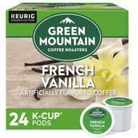 Green Mountain Coffee Roasters French Vanilla Coffee, Keurig Single-Serve K-Cup pods, Light Roast, 24 Count EasyOptionXY LLC