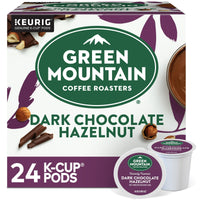 Green Mountain Coffee Roasters Dark Chocolate Hazelnut Coffee, Keurig Single Serve K-Cup Pods, 24 Count EasyOptionXY LLC