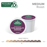 Green Mountain Coffee Roasters Dark Chocolate Hazelnut Coffee, Keurig Single Serve K-Cup Pods, 24 Count EasyOptionXY LLC