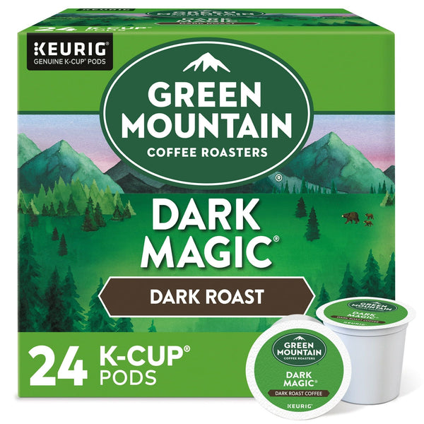 Green Mountain Coffee Roasters Dark Magic Coffee, Keurig Single-Serve K-Cup pods, Dark Roast, 24 Count EasyOptionXY LLC