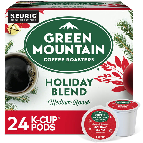 Green Mountain Coffee Roasters Holiday Blend, Keurig Single Serve K-Cup Pods, 24 Count EasyOptionXY LLC