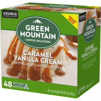 Green Mountain Coffee Caramel Vanilla Cream Keurig Single-Serve K-Cup pods, Light Roast Coffee, 48 Count EasyOptionXY LLC