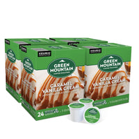 Green Mountain Coffee Roasters Caramel Vanilla Cream, Single Serve Keurig K-Cup Pods, Light Roast, 96 Count EasyOptionXY LLC