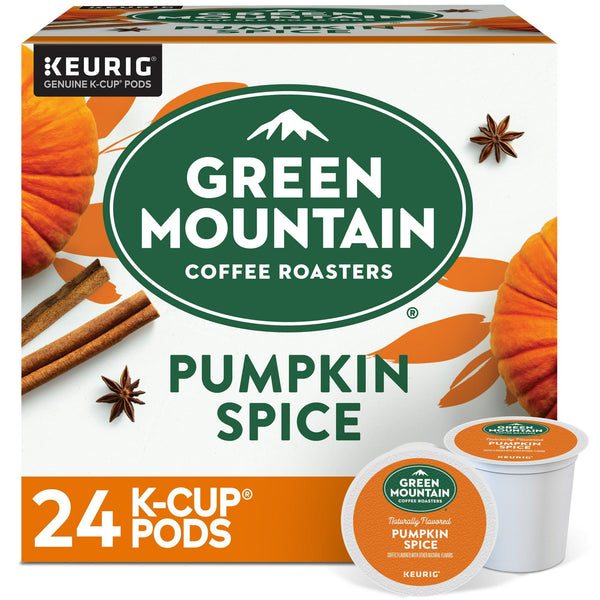 Green Mountain Coffee Roasters Pumpkin Spice Coffee, Keurig Single-Serve K-Cup Pods, Light Roast, 24 Count EasyOptionXY LLC