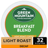Green Mountain Coffee Decaf Breakfast Blend K-Cup Pods, Light Roast, 32 Count for Keurig Brewers EasyOptionXY LLC