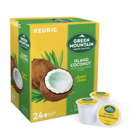 Green Mountain Coffee Roasters, Island Coconut Light Roast K-Cup Coffee Pods, 24 Count EasyOptionXY LLC