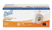Scott Essential 100% Recycled Fiber JRT Bathroom Tissue, Septic Safe, 2-Ply, White, 1000 ft, 4 Rolls/Carton -KCC49156 EasyOptionXY LLC