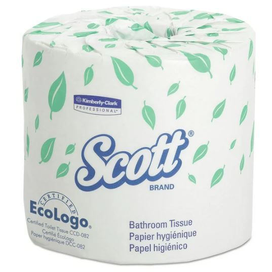 Traditional Septic Safe 2-Ply Essential Standard Roll Bathroom Tissue - White (20-Box/Carton 550-Sheet/Roll) EasyOptionXY LLC