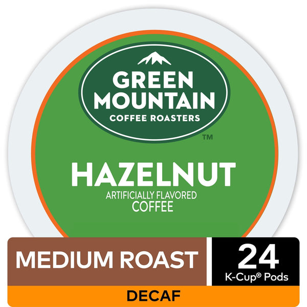 Green Mountain Coffee Roasters, Decaf Hazelnut Light Roast K-Cup Coffee Pods, 24 Count EasyOptionXY LLC