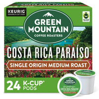 Green Mountain Coffee? Roasters Costa Rica Paraiso Single-Serve K-Cup Pods, Medium Roast Coffee, 24 Count EasyOptionXY LLC