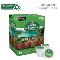 Green Mountain Coffee? Roasters Costa Rica Paraiso Single-Serve K-Cup Pods, Medium Roast Coffee, 24 Count EasyOptionXY LLC