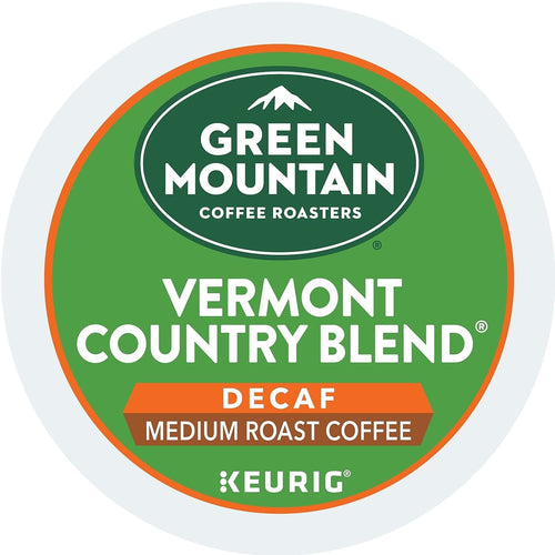 Green Mountain Coffee, Decaf K-Cups, Vermont Country Blend, 24 Count EasyOptionXY LLC