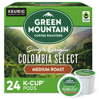 Green Mountain Coffee Colombia Select Fair Trade Certified K-Cup Pods, Medium Roast, 24 Count for Keurig Brewers EasyOptionXY LLC